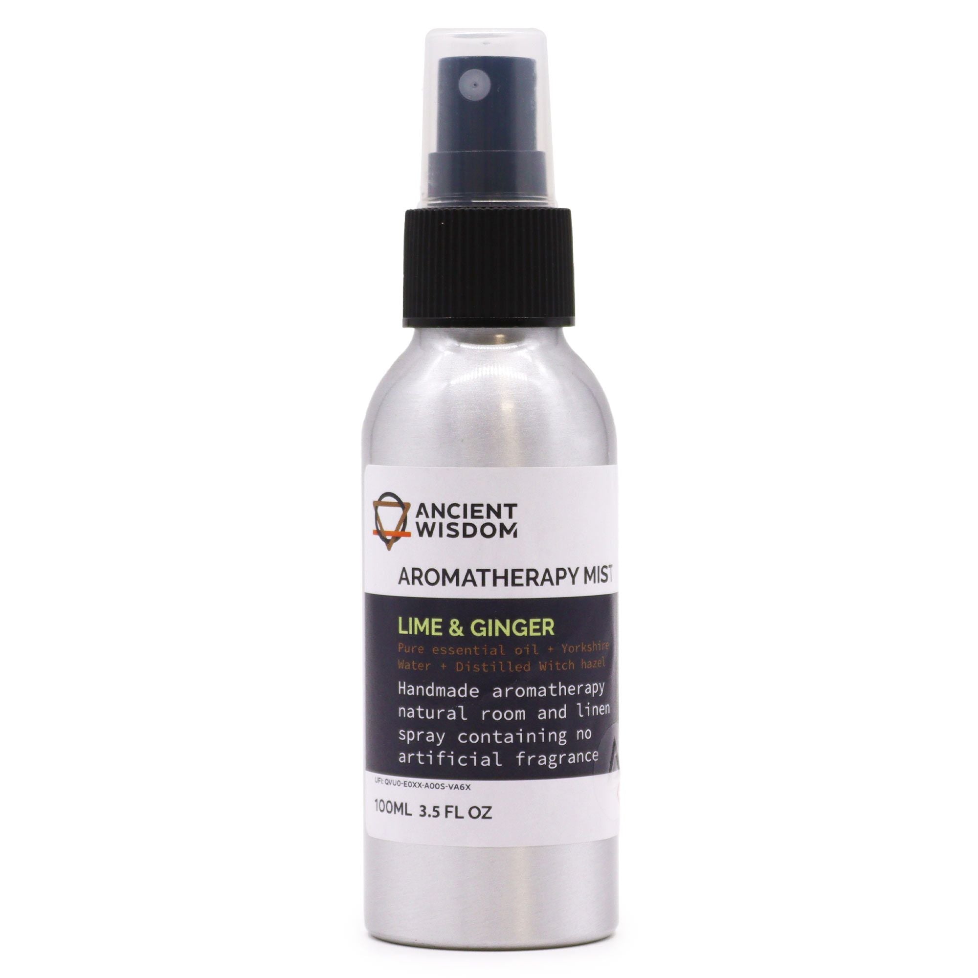100ml Essential Oil Mist - Lime & Ginger  100ml Essential Oil Mist - Lime & Ginger