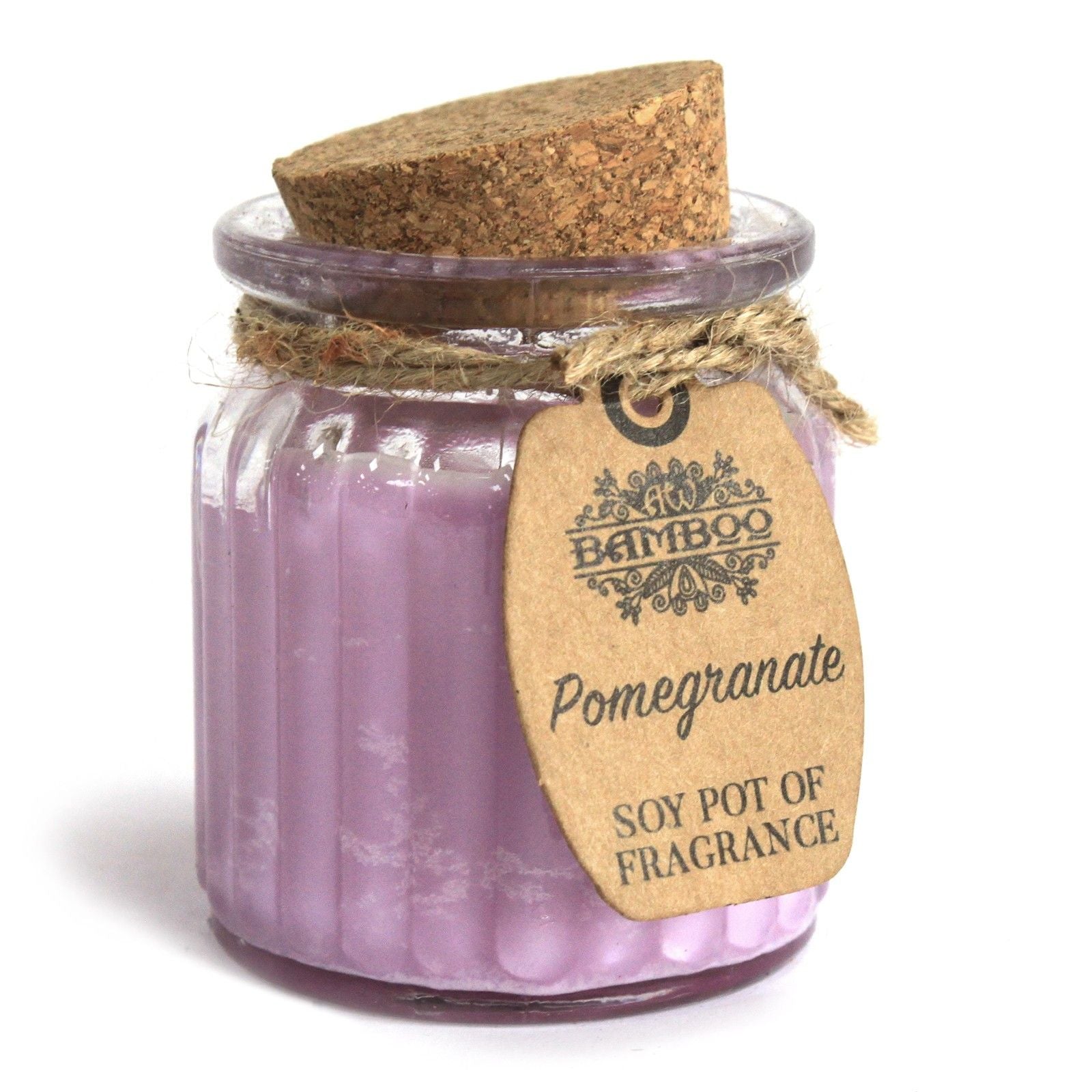 Pomegranate Soy Pot of Fragrance Candles  Pomegranate Soy Pot of Fragrance Candles