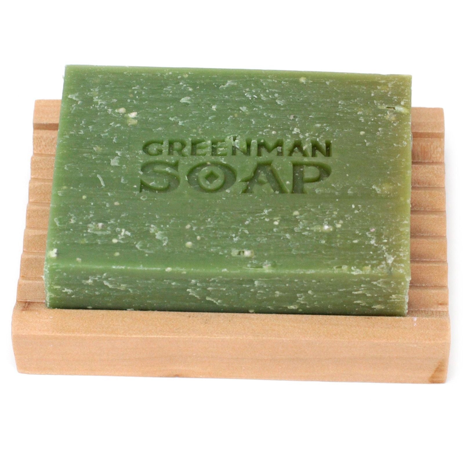 Greenman Soap Slice 100g - Gardener's Scrub  Greenman Soap Slice 100g - Gardener's Scrub