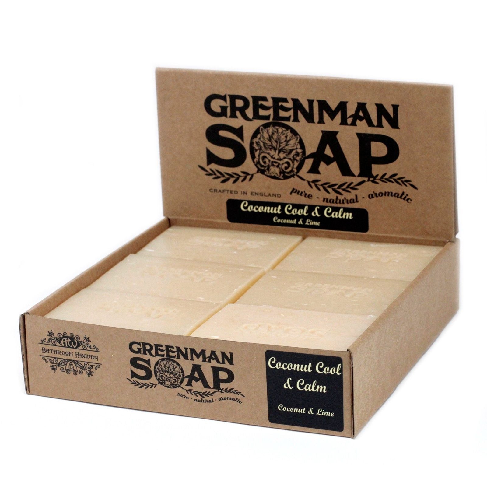 Greenman Soap Slice 100g - Coconut Cool & Calm  Greenman Soap Slice 100g - Coconut Cool & Calm